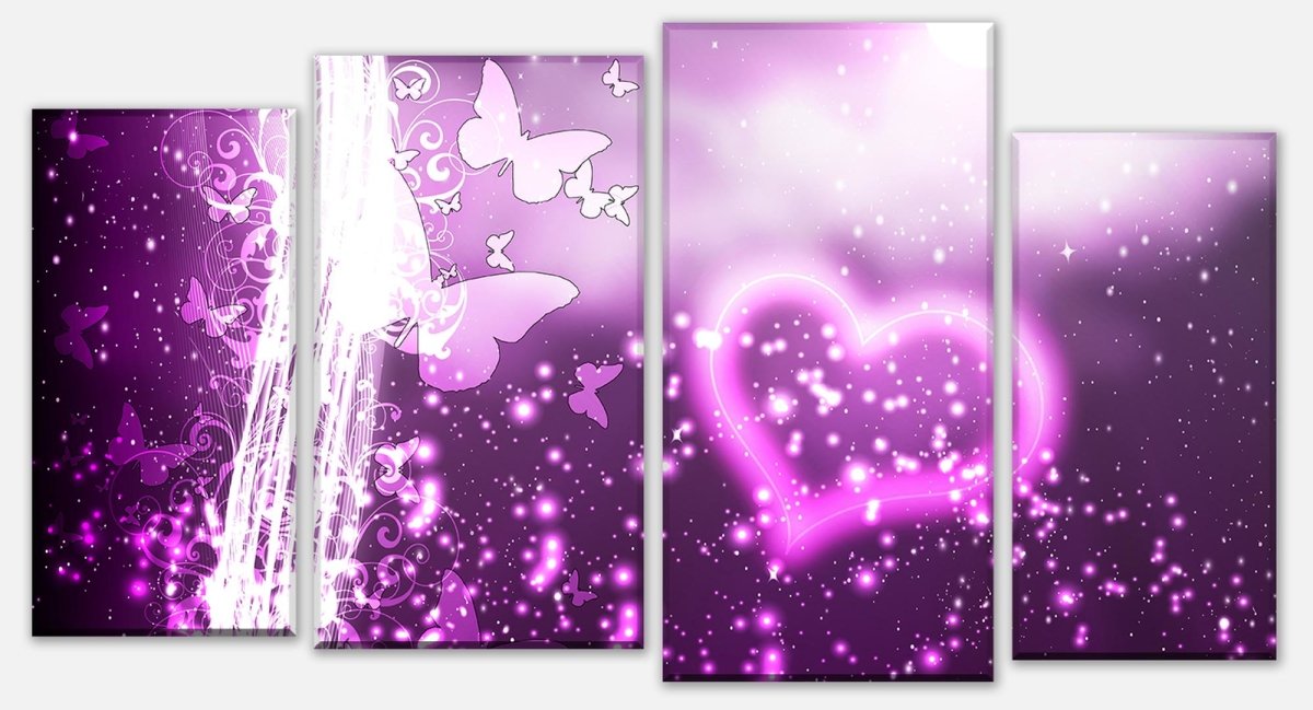 Leinwandbild Mehrteiler Glücksgefühle M0426 Leinwandbild Mehrteiler Glücksgefühle M0426