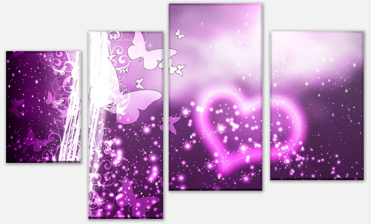 Leinwandbild Mehrteiler Glücksgefühle M0426 Leinwandbild Mehrteiler Glücksgefühle M0426