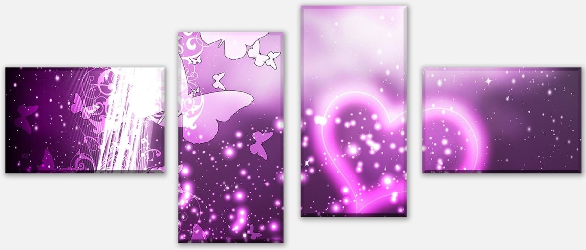 Leinwandbild Mehrteiler Glücksgefühle M0426 Leinwandbild Mehrteiler Glücksgefühle M0426