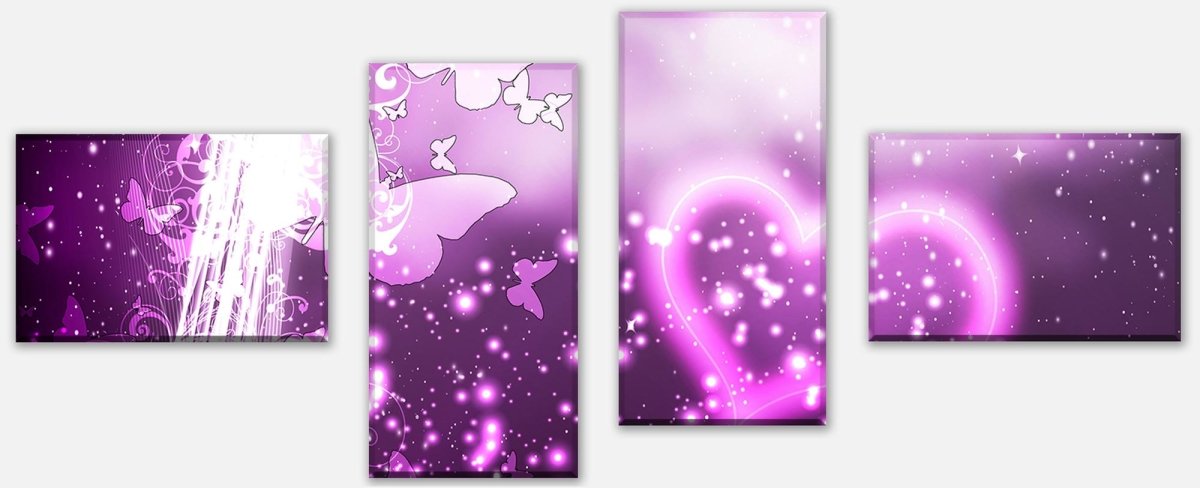 Leinwandbild Mehrteiler Glücksgefühle M0426 Leinwandbild Mehrteiler Glücksgefühle M0426