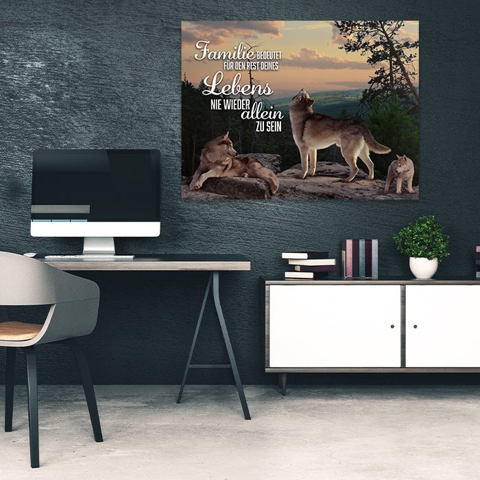 Leinwandbild Familie, Querformat M0426 kaufen - Bild 2 Leinwandbild Familie, Querformat M0426 kaufen - Bild 2