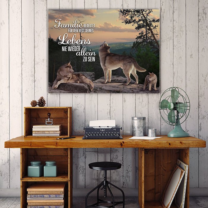 Leinwandbild Familie, Querformat M0426 kaufen - Bild 3 Leinwandbild Familie, Querformat M0426 kaufen - Bild 3
