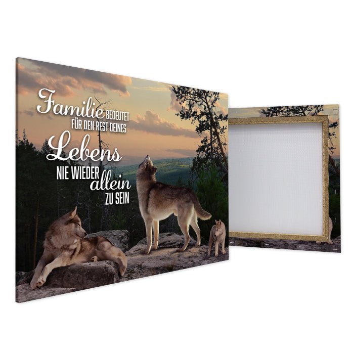 Leinwandbild Familie, Querformat M0426 kaufen - Bild 4 Leinwandbild Familie, Querformat M0426 kaufen - Bild 4