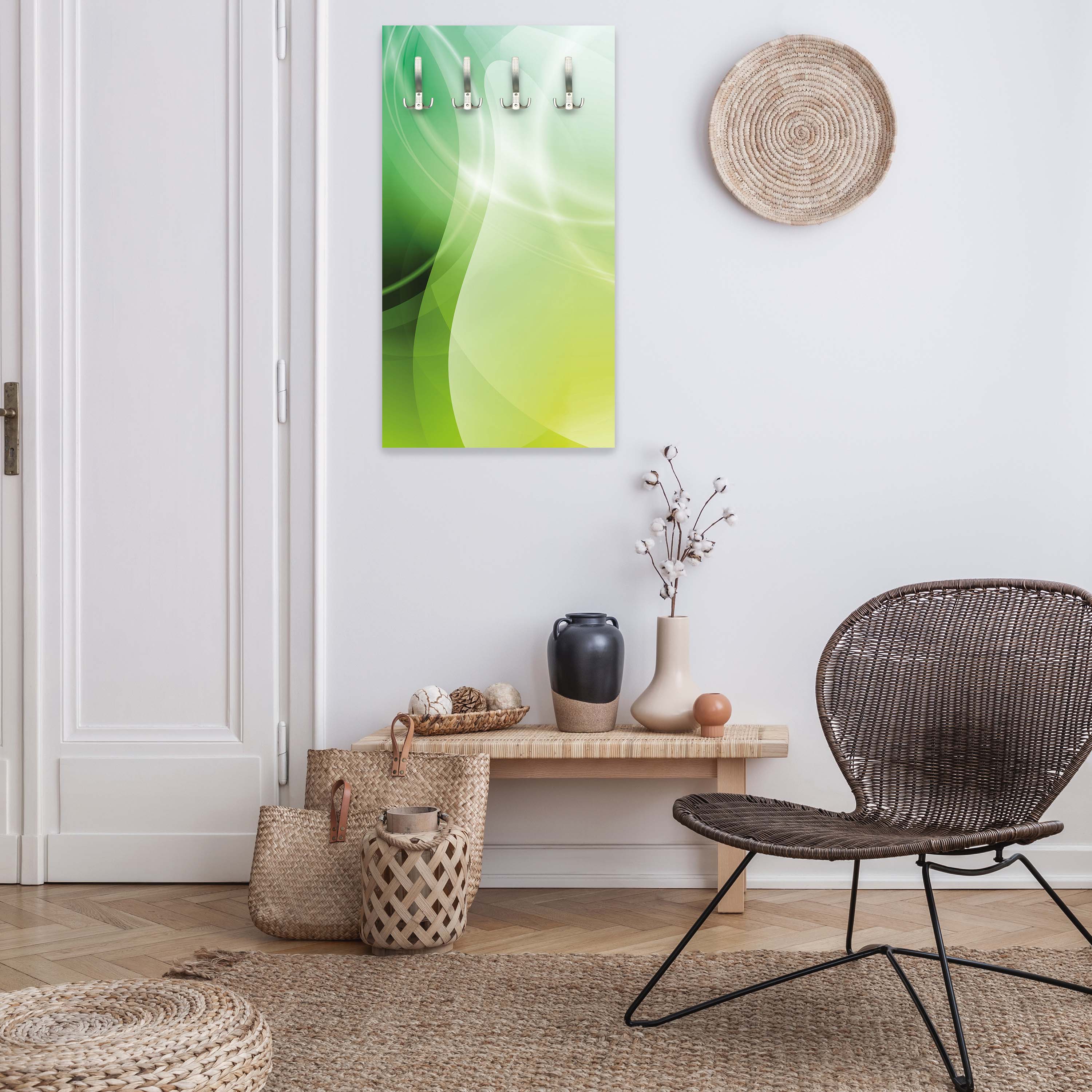 Garderobe Abstrakt Grüner Traum M0429 entdecken - Bild 2 Garderobe Abstrakt Grüner Traum M0429 entdecken - Bild 2