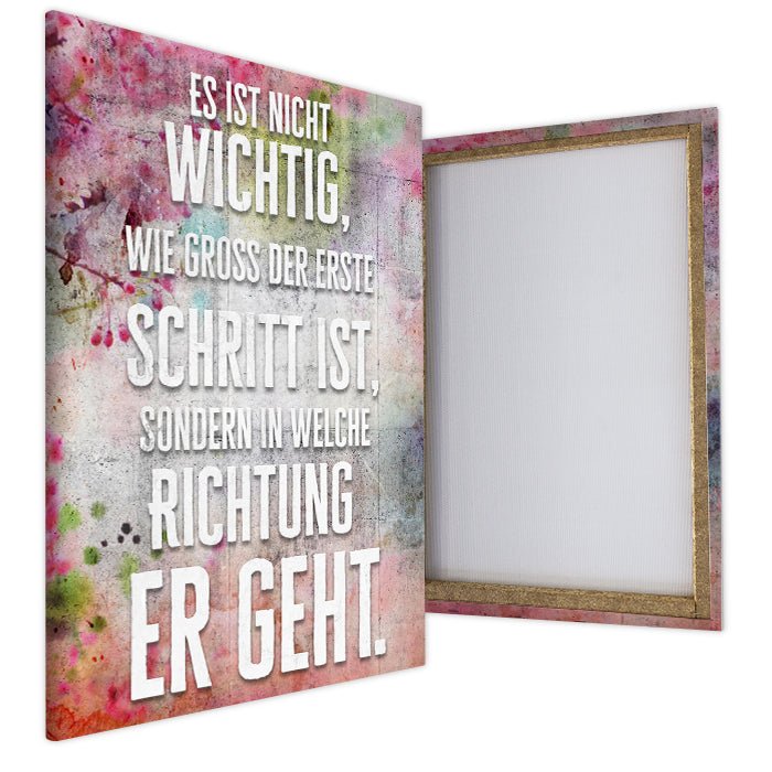 Leinwandbild Motivation, Hochformat M0432 kaufen - Bild 4 Leinwandbild Motivation, Hochformat M0432 kaufen - Bild 4