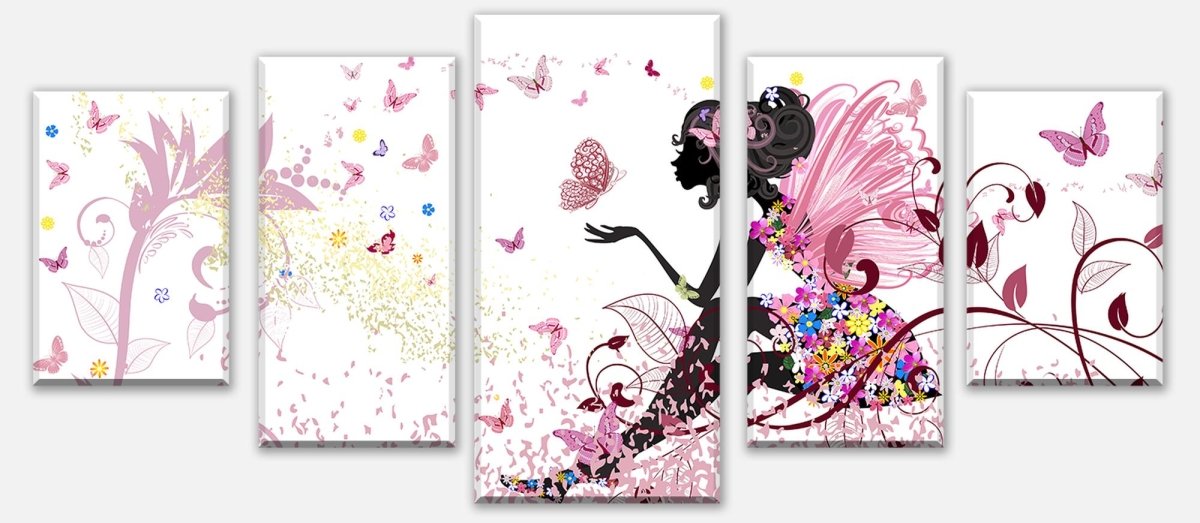 Leinwandbild Mehrteiler Schmetterlingselfe M0438 entdecken - Bild 1 Leinwandbild Mehrteiler Schmetterlingselfe M0438 entdecken - Bild 1