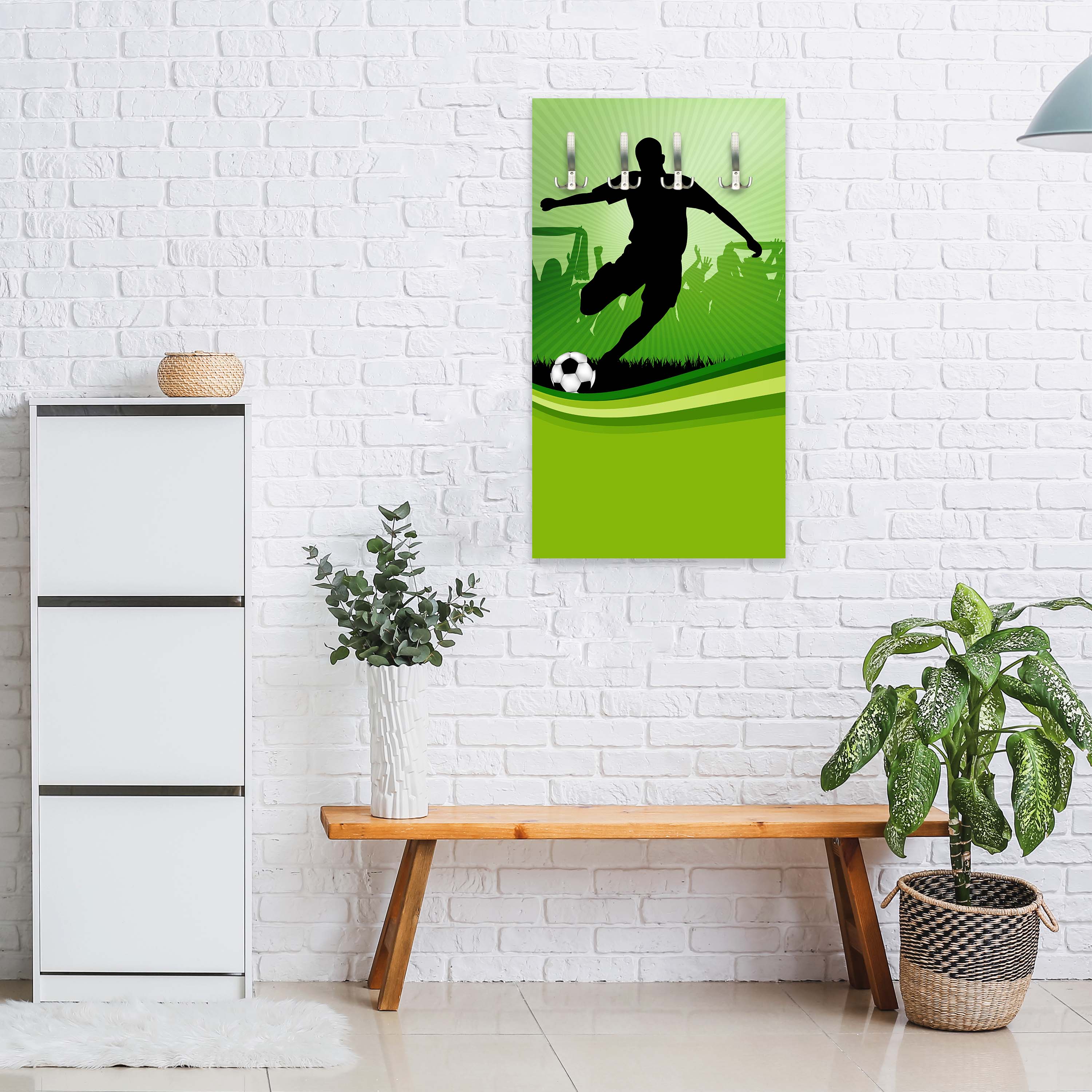 Garderobe Fussball M0439 entdecken - Bild 5 Garderobe Fussball M0439 entdecken - Bild 5