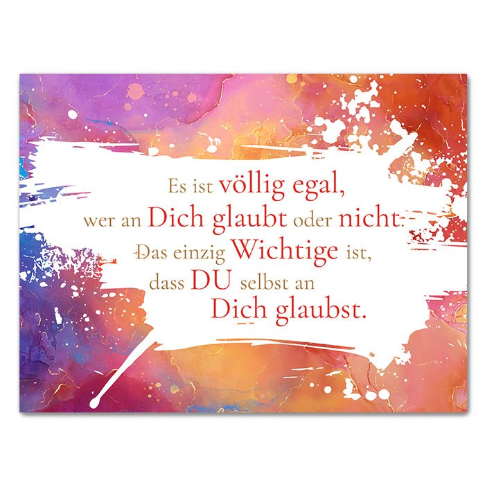 Leinwandbild Motivation, Querformat M0439 kaufen - Bild 1 Leinwandbild Motivation, Querformat M0439 kaufen - Bild 1