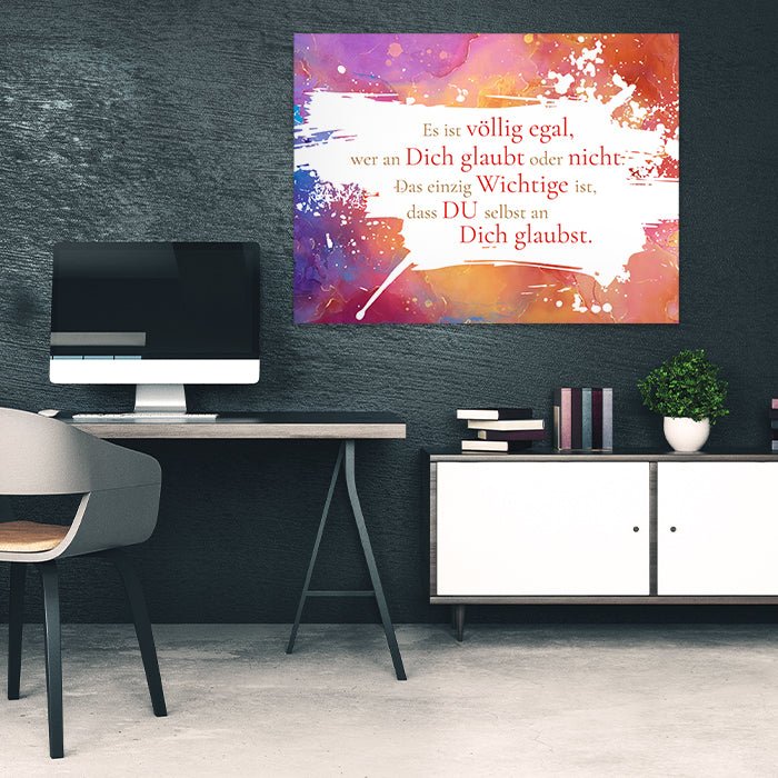 Leinwandbild Motivation, Querformat M0439 kaufen - Bild 2 Leinwandbild Motivation, Querformat M0439 kaufen - Bild 2