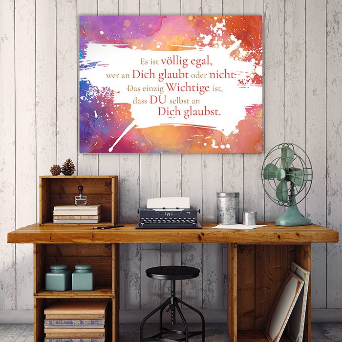 Leinwandbild Motivation, Querformat M0439 kaufen - Bild 3 Leinwandbild Motivation, Querformat M0439 kaufen - Bild 3