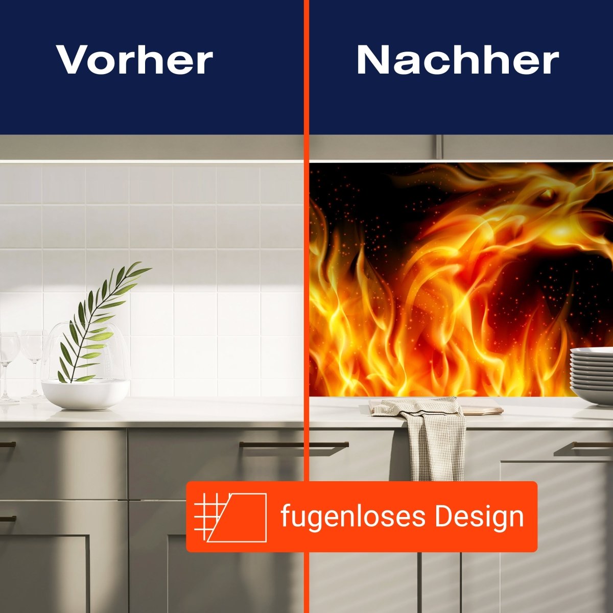 Küchenrückwand Feuerdrachen M0440 entdecken - Bild 9 Küchenrückwand Feuerdrachen M0440 entdecken - Bild 9