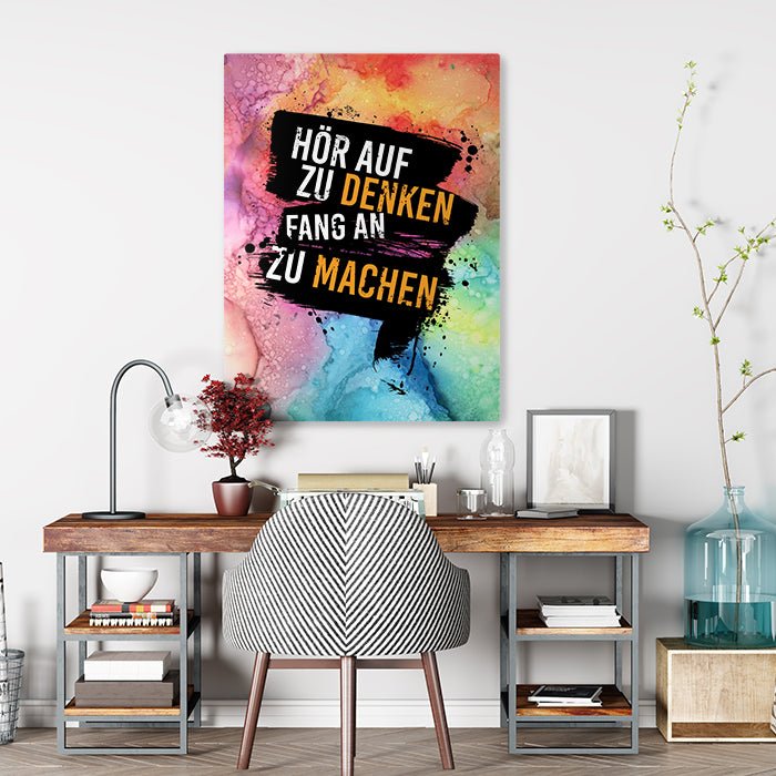 Leinwandbild Motivation, Hochformat M0441 kaufen - Bild 2 Leinwandbild Motivation, Hochformat M0441 kaufen - Bild 2