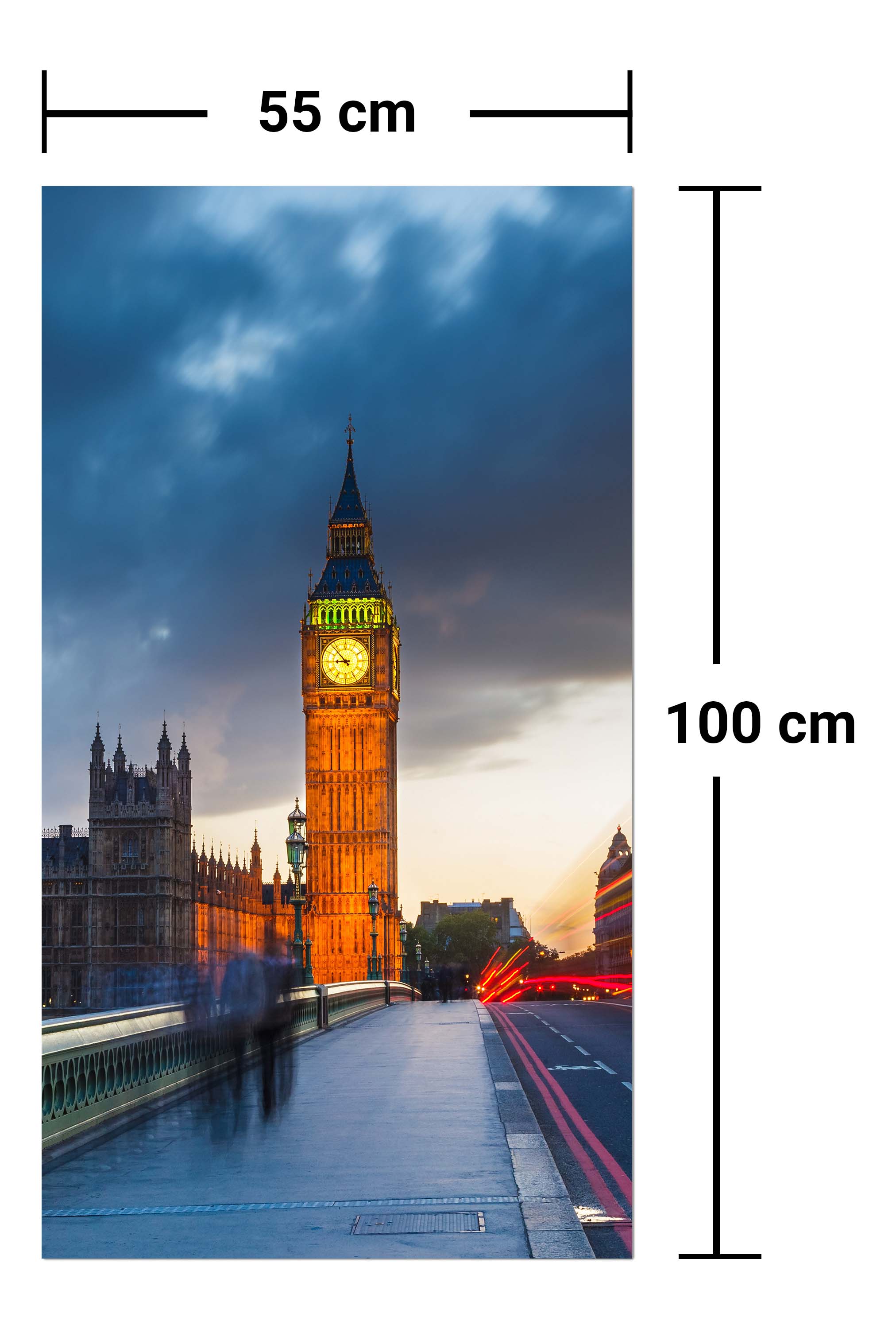 Garderobe Big Ben bei Nacht M0443 entdecken - Bild 7 Garderobe Big Ben bei Nacht M0443 entdecken - Bild 7