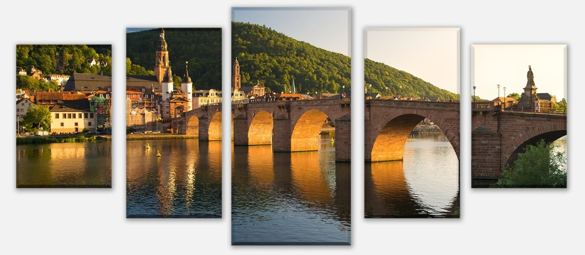 Leinwandbild Mehrteiler Alte Brücke Heidelberg M0447 entdecken - Bild 1 Leinwandbild Mehrteiler Alte Brücke Heidelberg M0447 entdecken - Bild 1