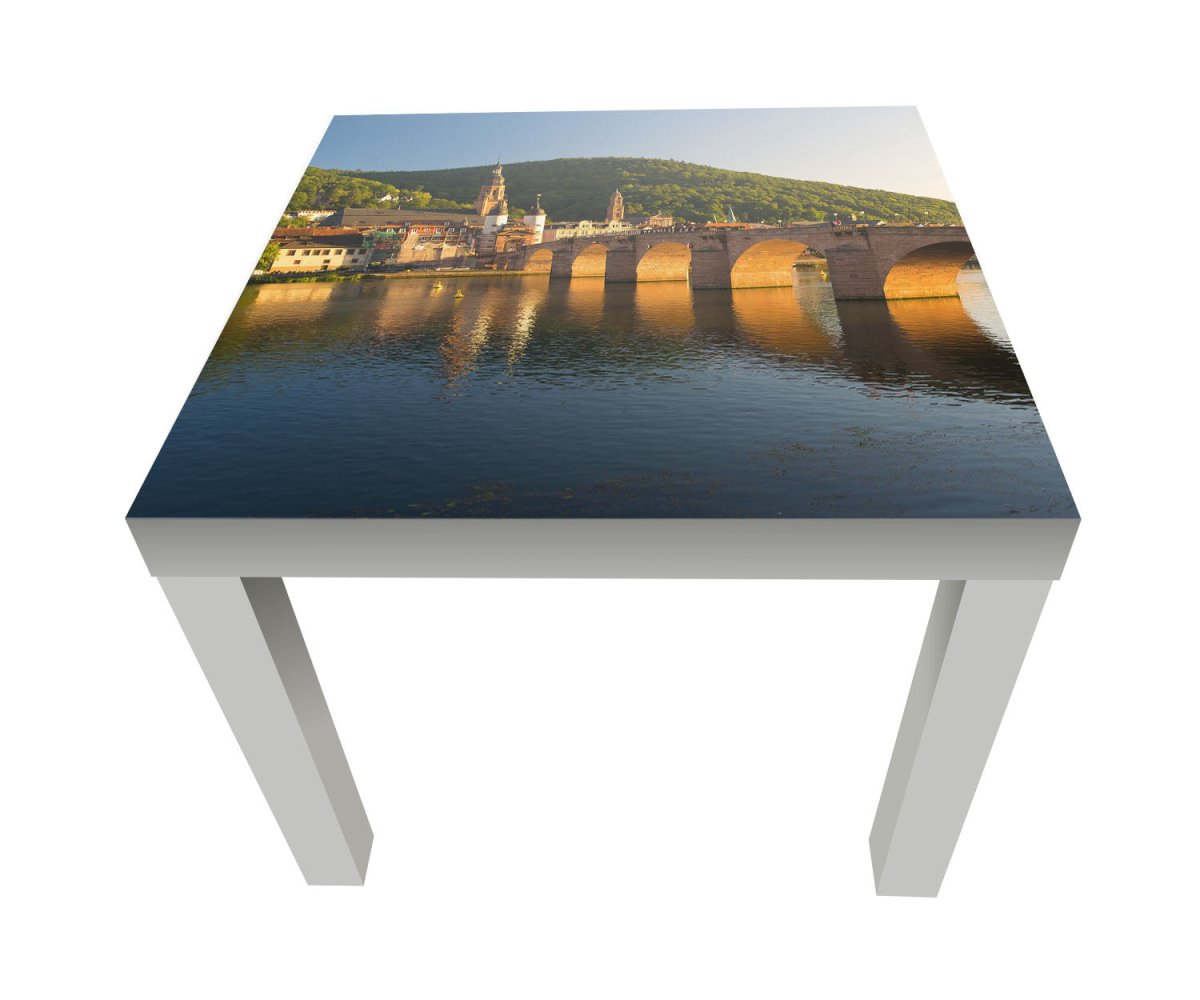 Beistelltisch Alte Brücke Heidelberg M0447 entdecken - Bild 1 Beistelltisch Alte Brücke Heidelberg M0447 entdecken - Bild 1