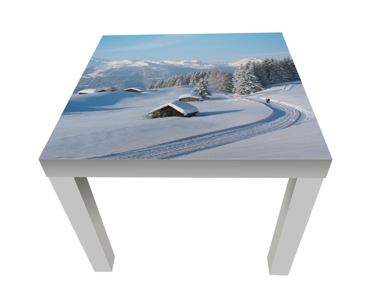 Beistelltisch Winterwanderung M0455 entdecken - Bild 1 Beistelltisch Winterwanderung M0455 entdecken - Bild 1