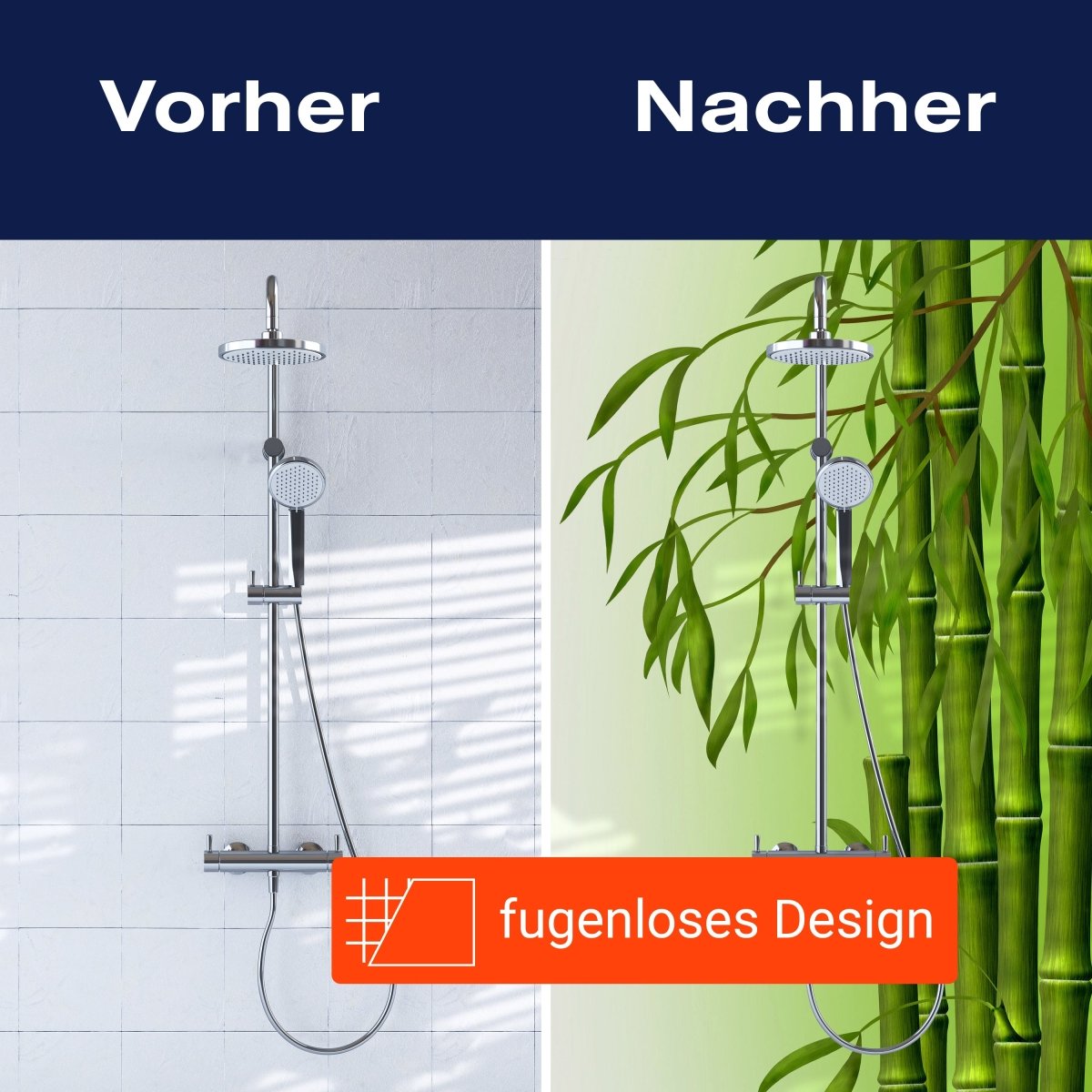 Duschwand Bambuszweige M0461 entdecken - Bild 9 Duschwand Bambuszweige M0461 entdecken - Bild 9