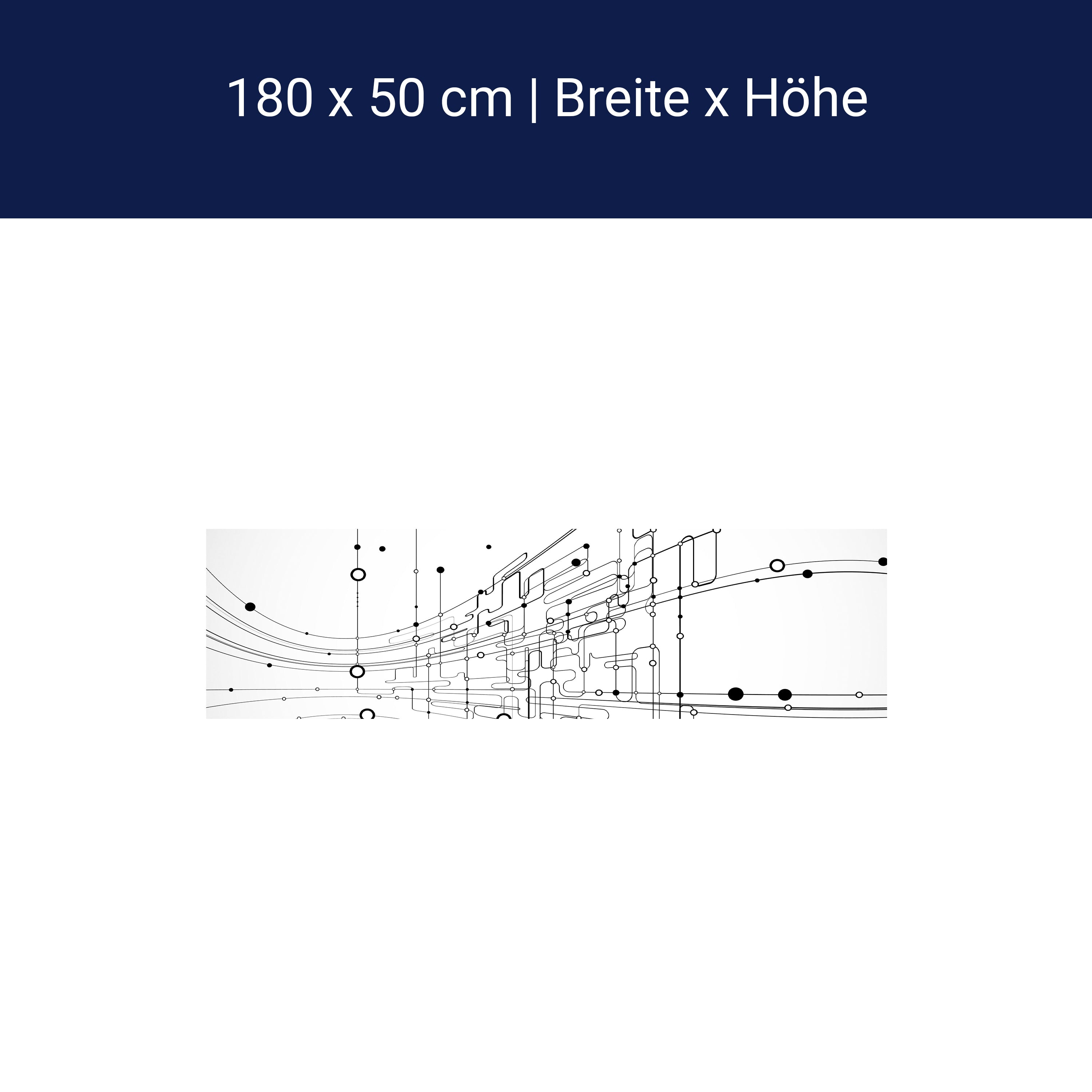 Küchenrückwand Abstrakte Verbindungen M0463 Küchenrückwand Abstrakte Verbindungen M0463