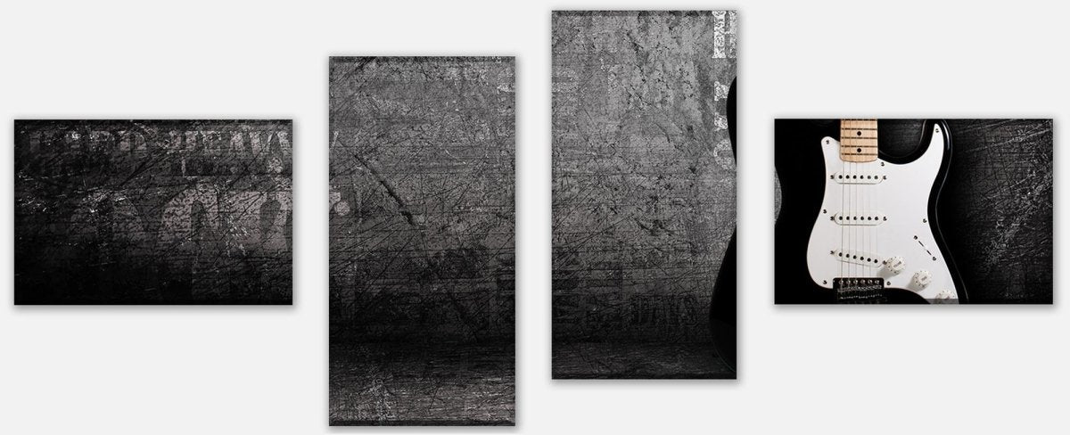 Leinwandbild Mehrteiler E-Gitarre M0466 Leinwandbild Mehrteiler E-Gitarre M0466