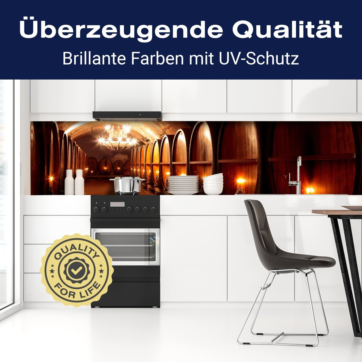 Küchenrückwand Weinkeller M0467 entdecken - Bild 2 Küchenrückwand Weinkeller M0467 entdecken - Bild 2