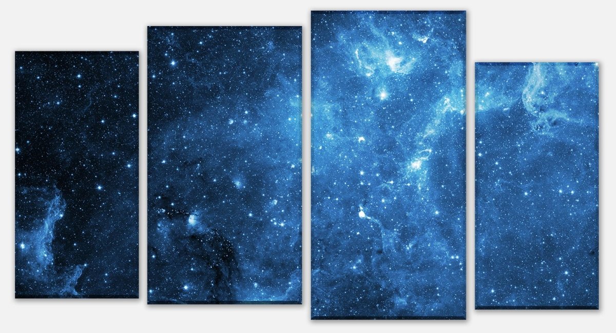 Leinwandbild Mehrteiler Sternennebel M0468 Leinwandbild Mehrteiler Sternennebel M0468