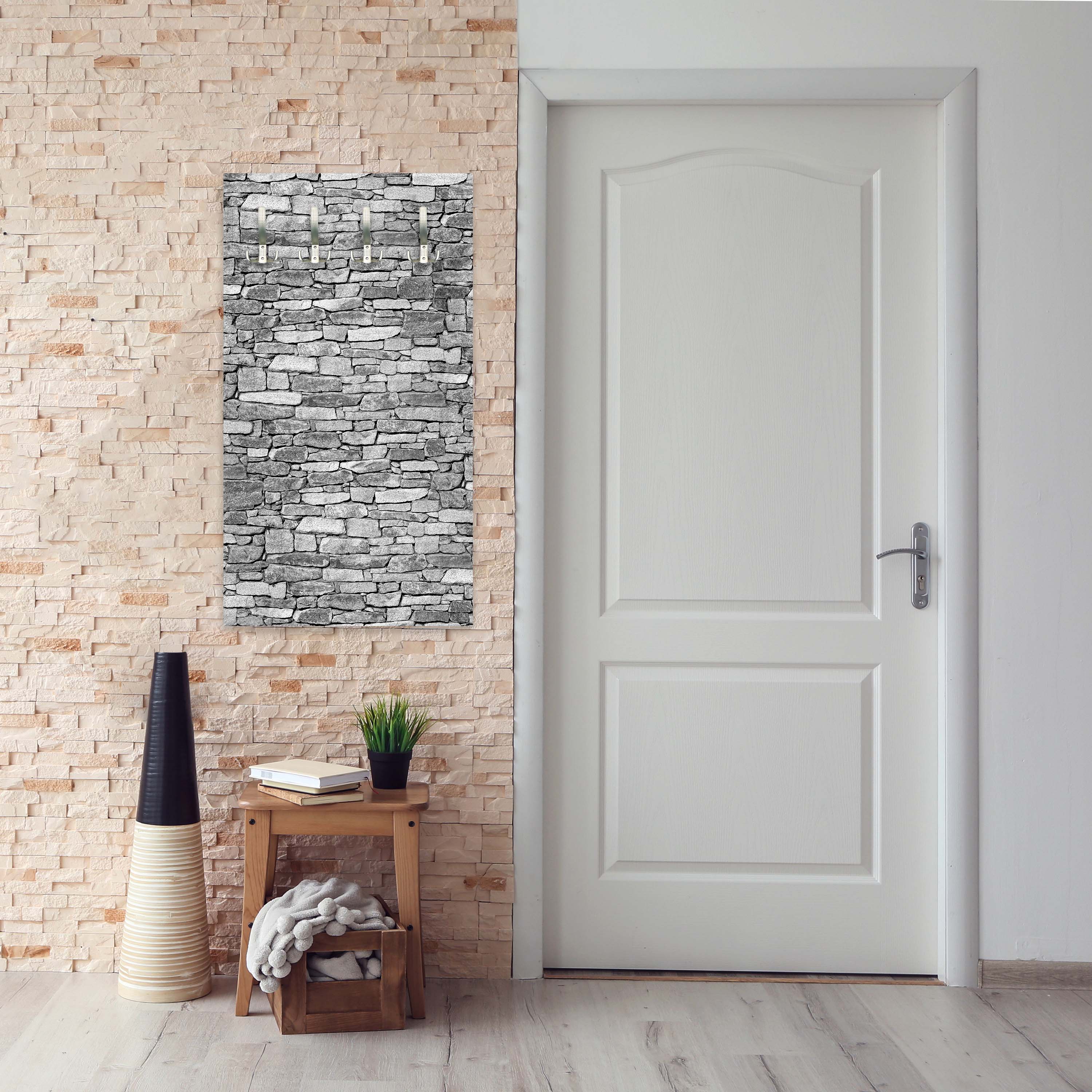 Garderobe Natursteinmauer Grau M0472 entdecken - Bild 5 Garderobe Natursteinmauer Grau M0472 entdecken - Bild 5