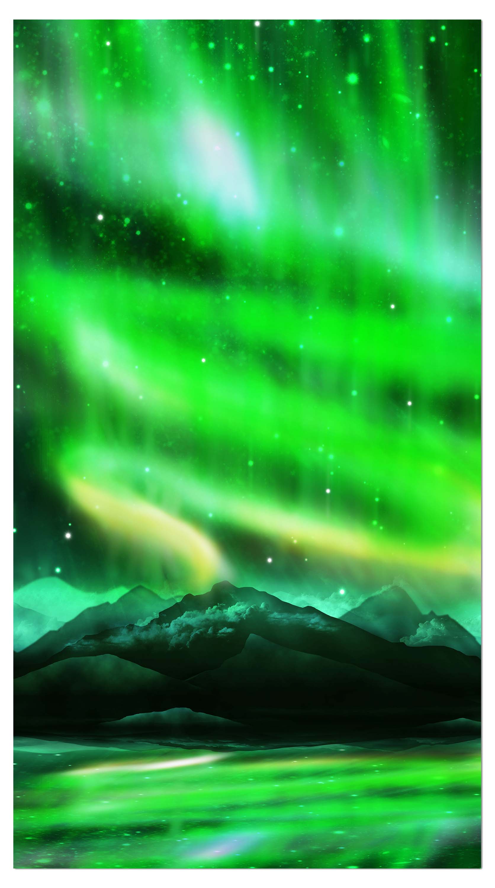 Garderobe Grünes Nordlicht M0475 entdecken - Bild 4 Garderobe Grünes Nordlicht M0475 entdecken - Bild 4