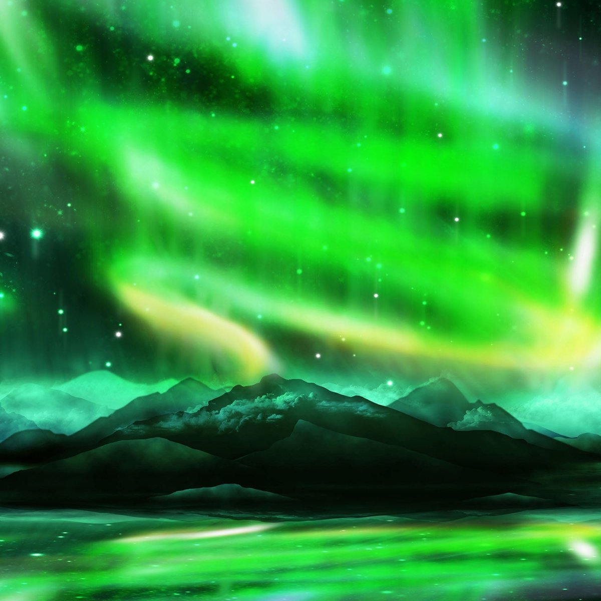 Beistelltisch Grünes Nordlicht M0475 entdecken - Bild 2 Beistelltisch Grünes Nordlicht M0475 entdecken - Bild 2