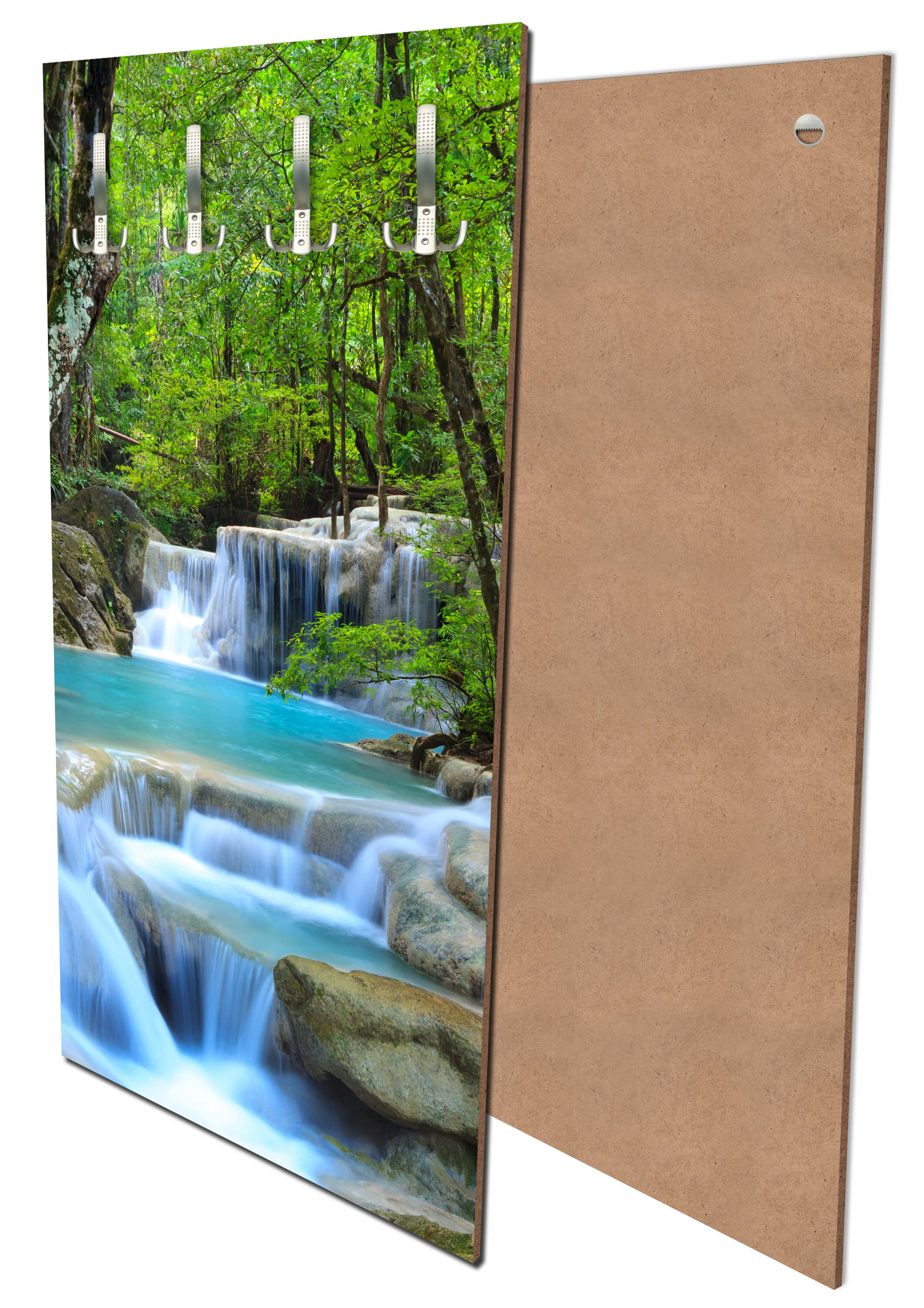 Garderobe Wasserfall im Wald M0485 entdecken - Bild 1 Garderobe Wasserfall im Wald M0485 entdecken - Bild 1