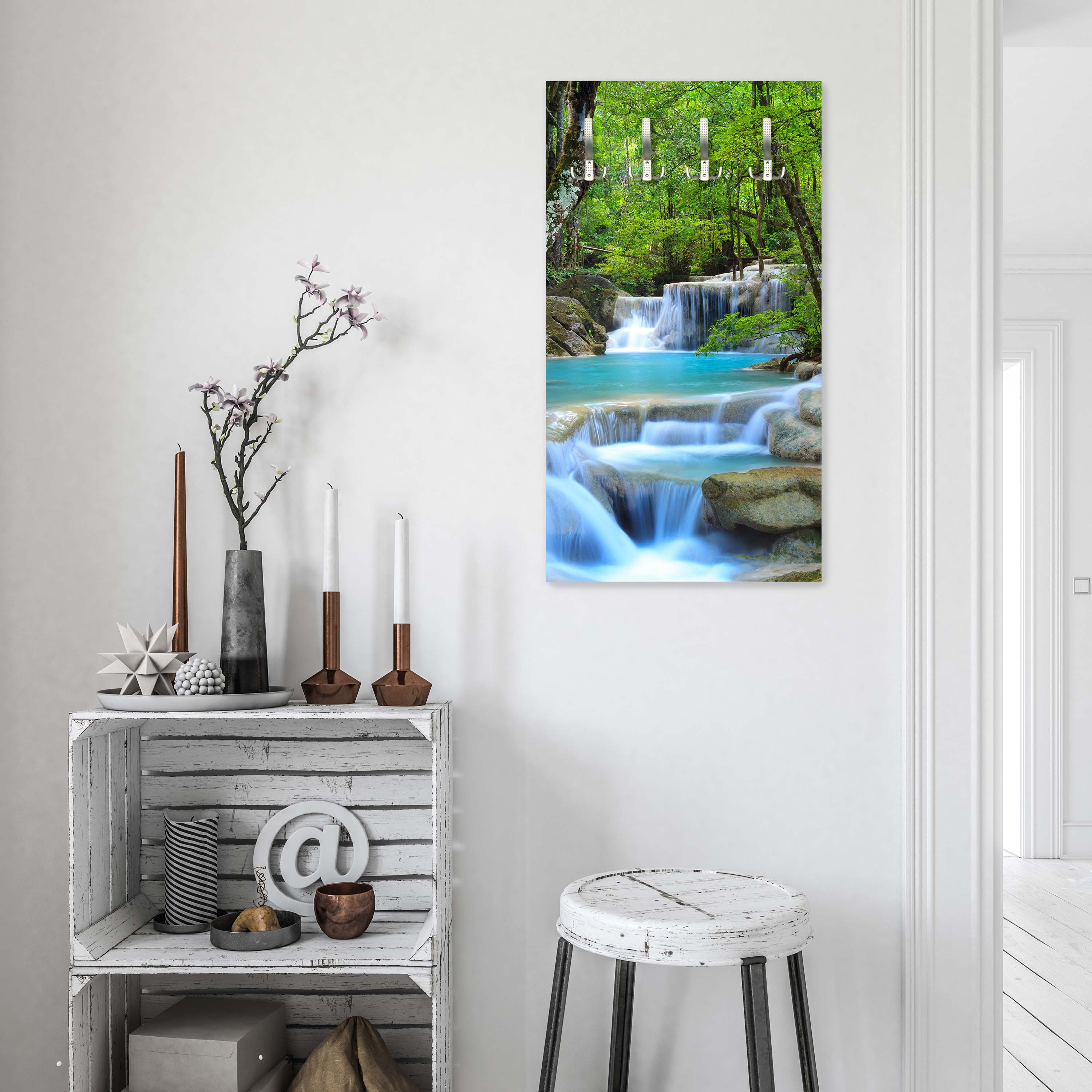 Garderobe Wasserfall im Wald M0485 entdecken - Bild 6 Garderobe Wasserfall im Wald M0485 entdecken - Bild 6