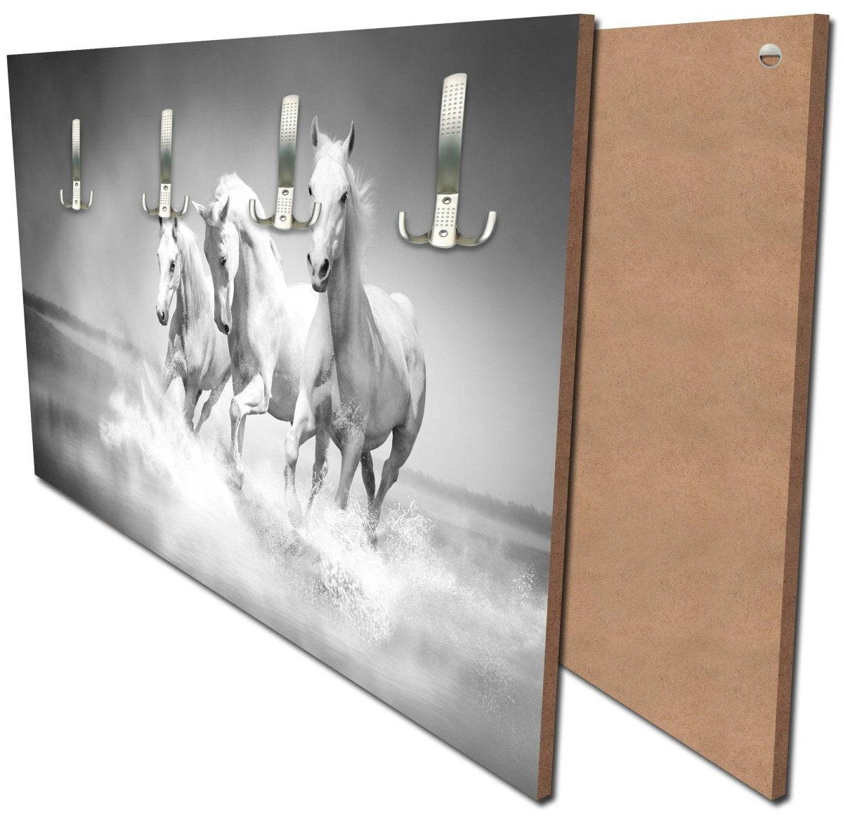 Garderobe weiße Traumpferde M0489 Garderobe weiße Traumpferde M0489