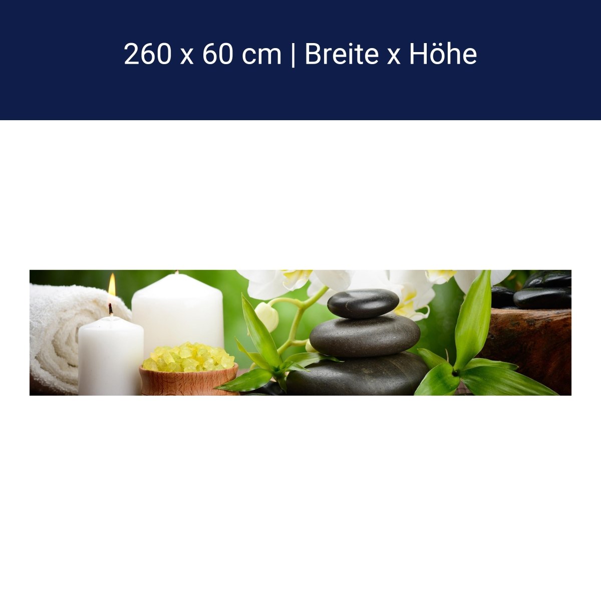 Küchenrückwand Wellness M0491 Küchenrückwand Wellness M0491