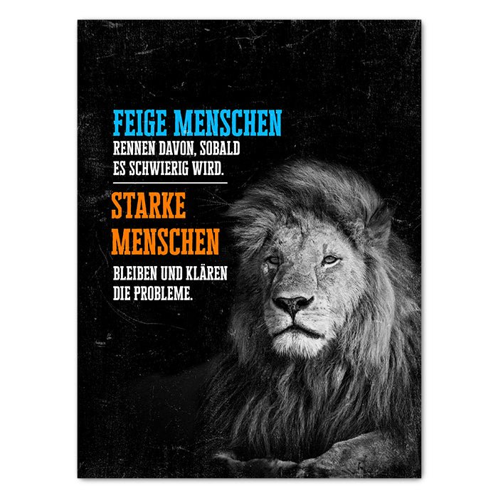 Leinwandbild starke Menschen Hochformat M0491 kaufen - Bild 1 Leinwandbild starke Menschen Hochformat M0491 kaufen - Bild 1
