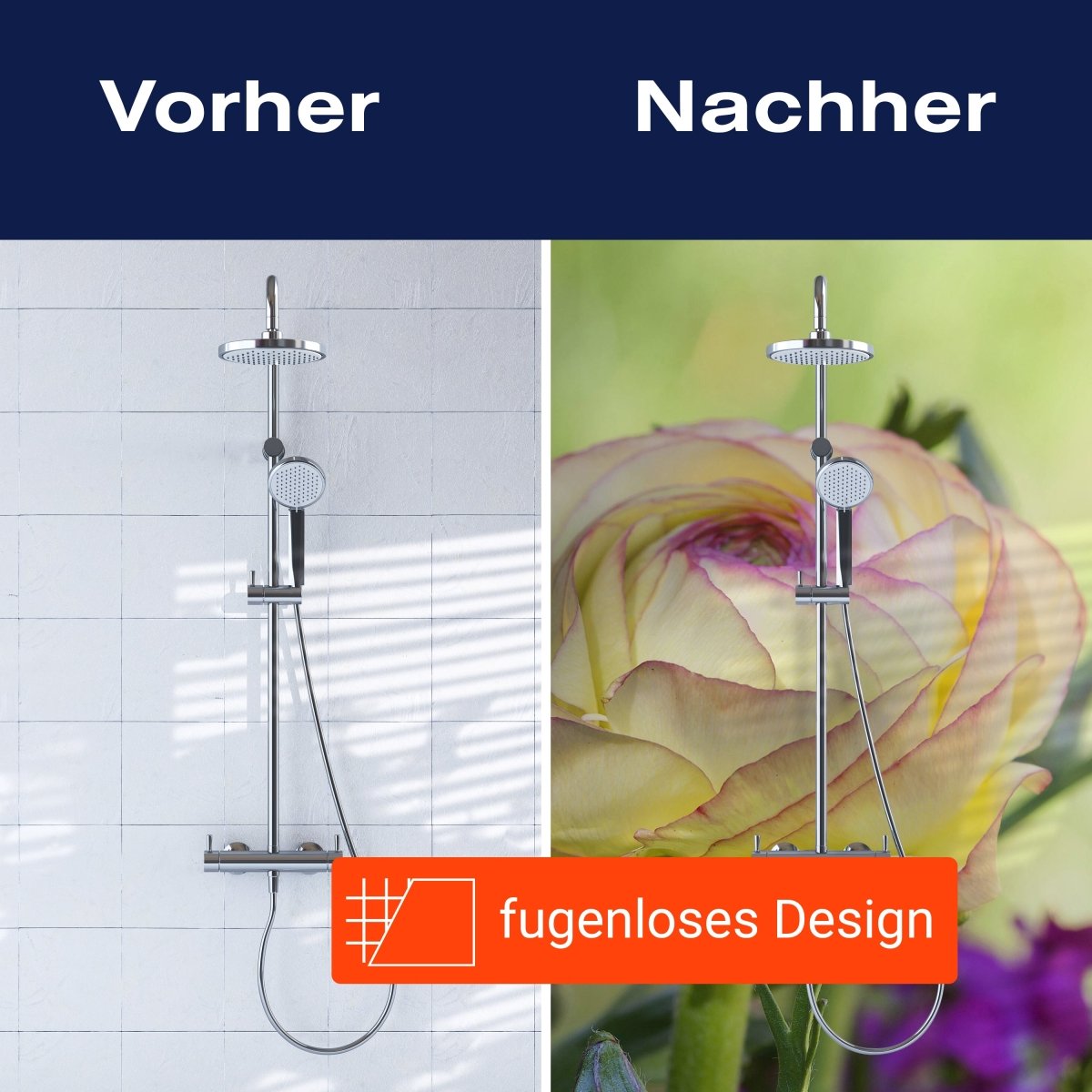 Duschwand Ranunkel M0492 entdecken - Bild 9 Duschwand Ranunkel M0492 entdecken - Bild 9