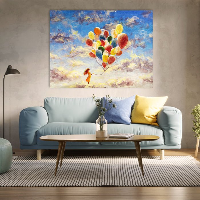 Leinwandbild Malerei Mädchen Querformat M0496 kaufen - Bild 3 Leinwandbild Malerei Mädchen Querformat M0496 kaufen - Bild 3