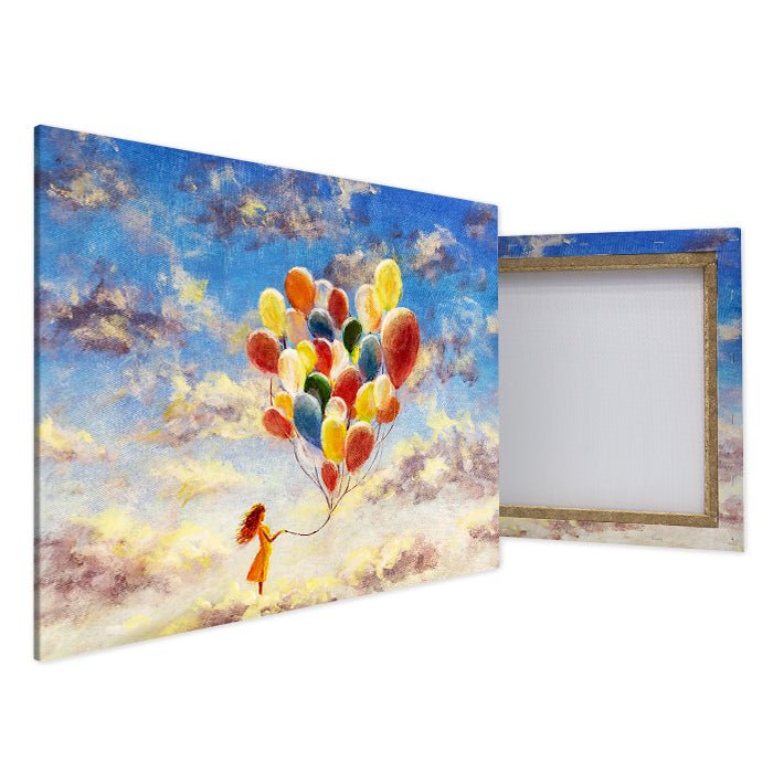 Leinwandbild Malerei Mädchen Querformat M0496 kaufen - Bild 4 Leinwandbild Malerei Mädchen Querformat M0496 kaufen - Bild 4