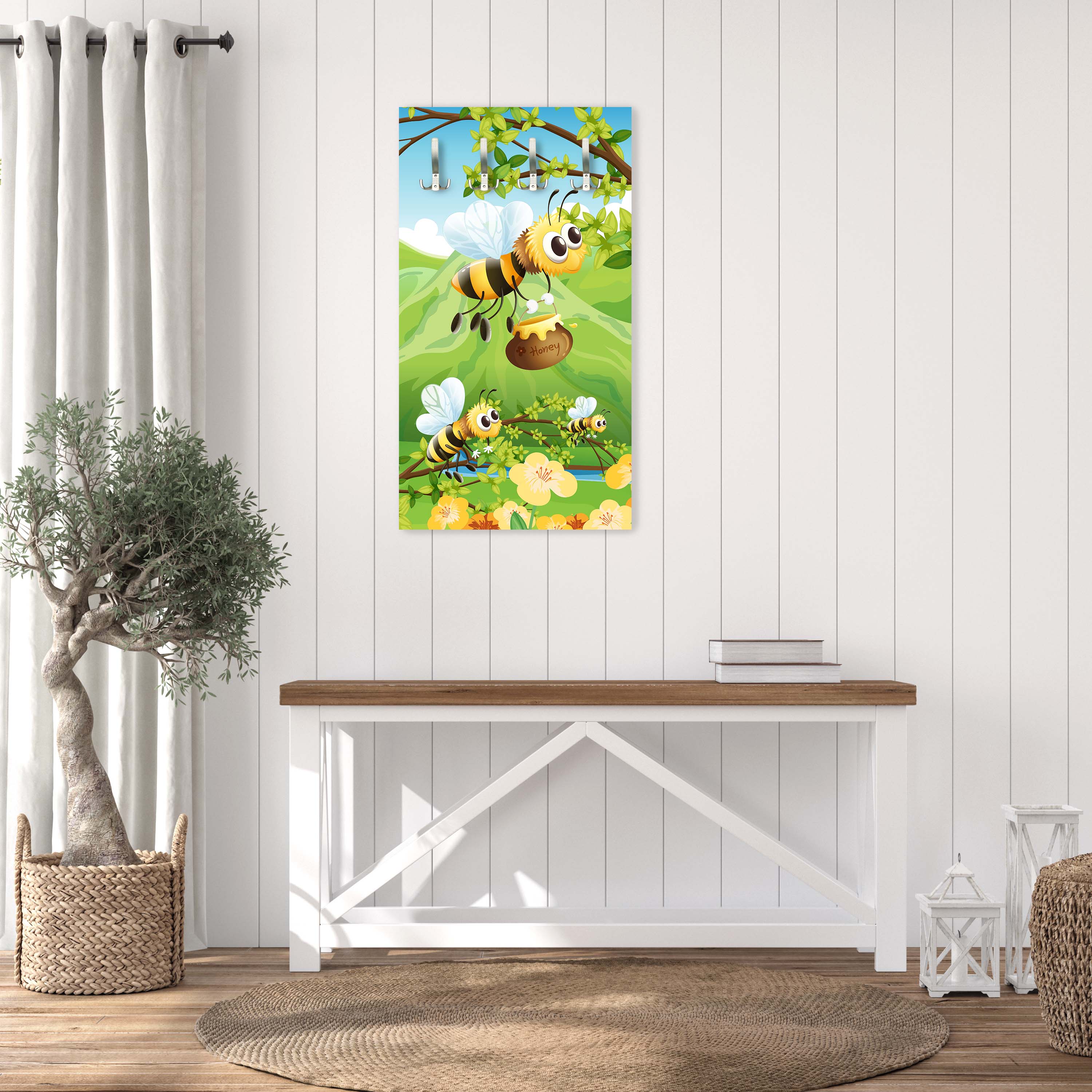 Garderobe Honigbienen M0497 entdecken - Bild 6 Garderobe Honigbienen M0497 entdecken - Bild 6