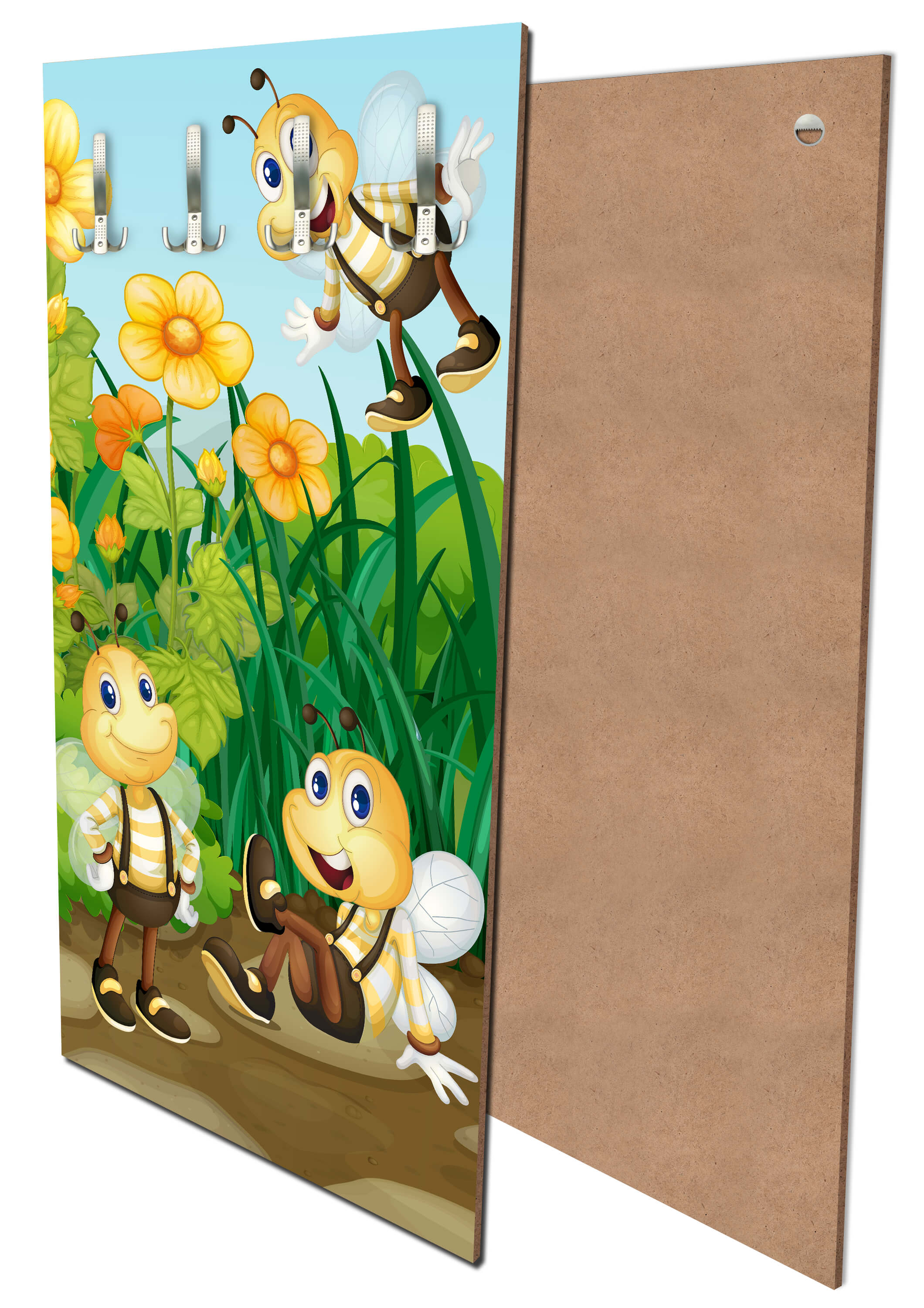 Garderobe Bienen im Garten M0498 entdecken - Bild 1 Garderobe Bienen im Garten M0498 entdecken - Bild 1