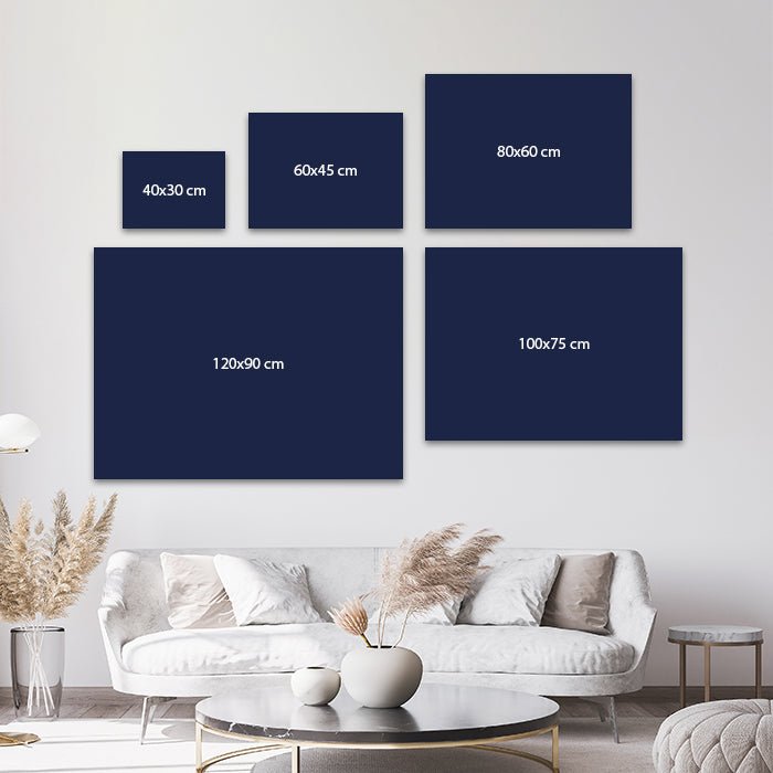 Leinwandbild Malerei Mond Querformat M0499 kaufen - Bild 5 Leinwandbild Malerei Mond Querformat M0499 kaufen - Bild 5