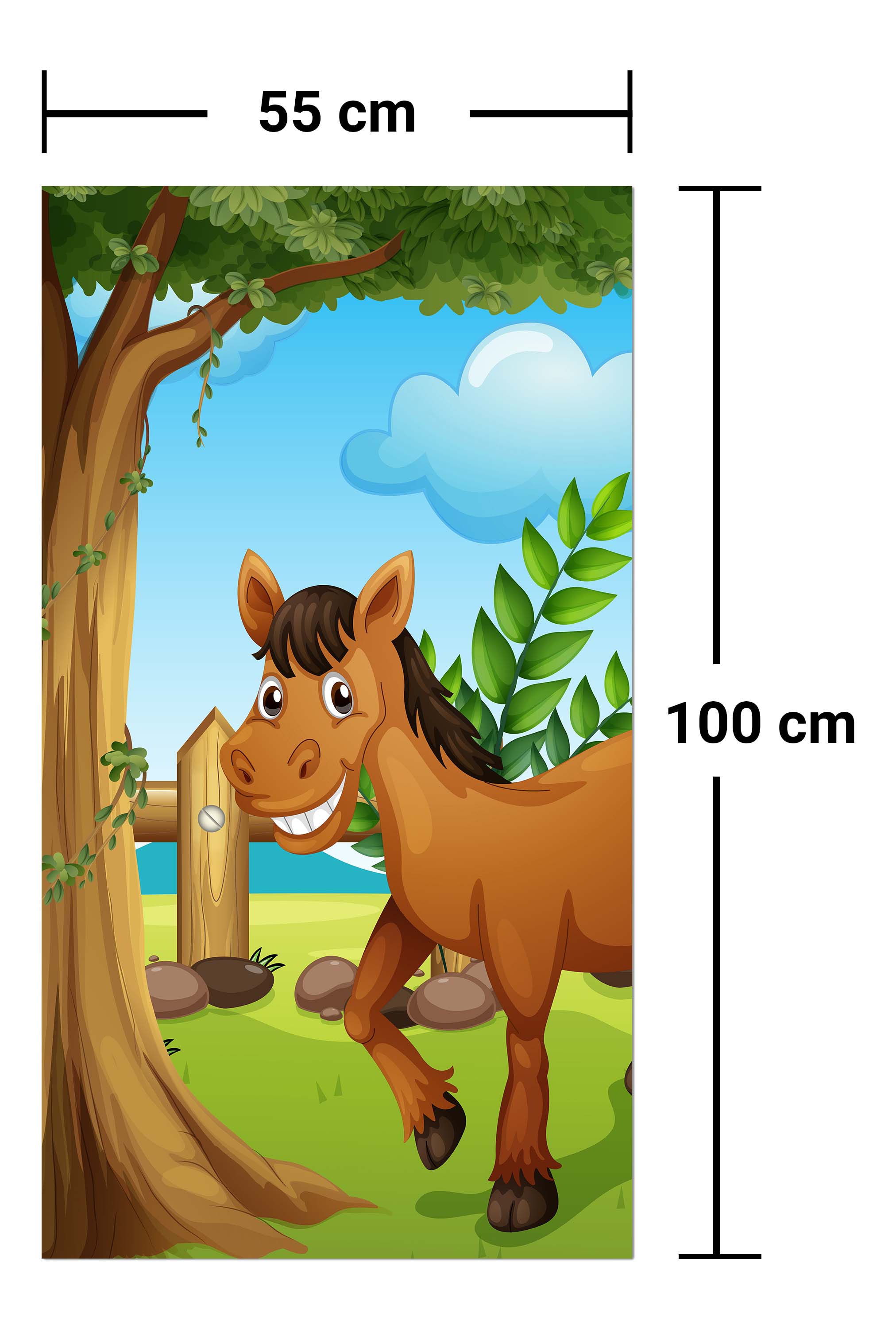 Garderobe Pferde auf der Wiese M0500 entdecken - Bild 7 Garderobe Pferde auf der Wiese M0500 entdecken - Bild 7