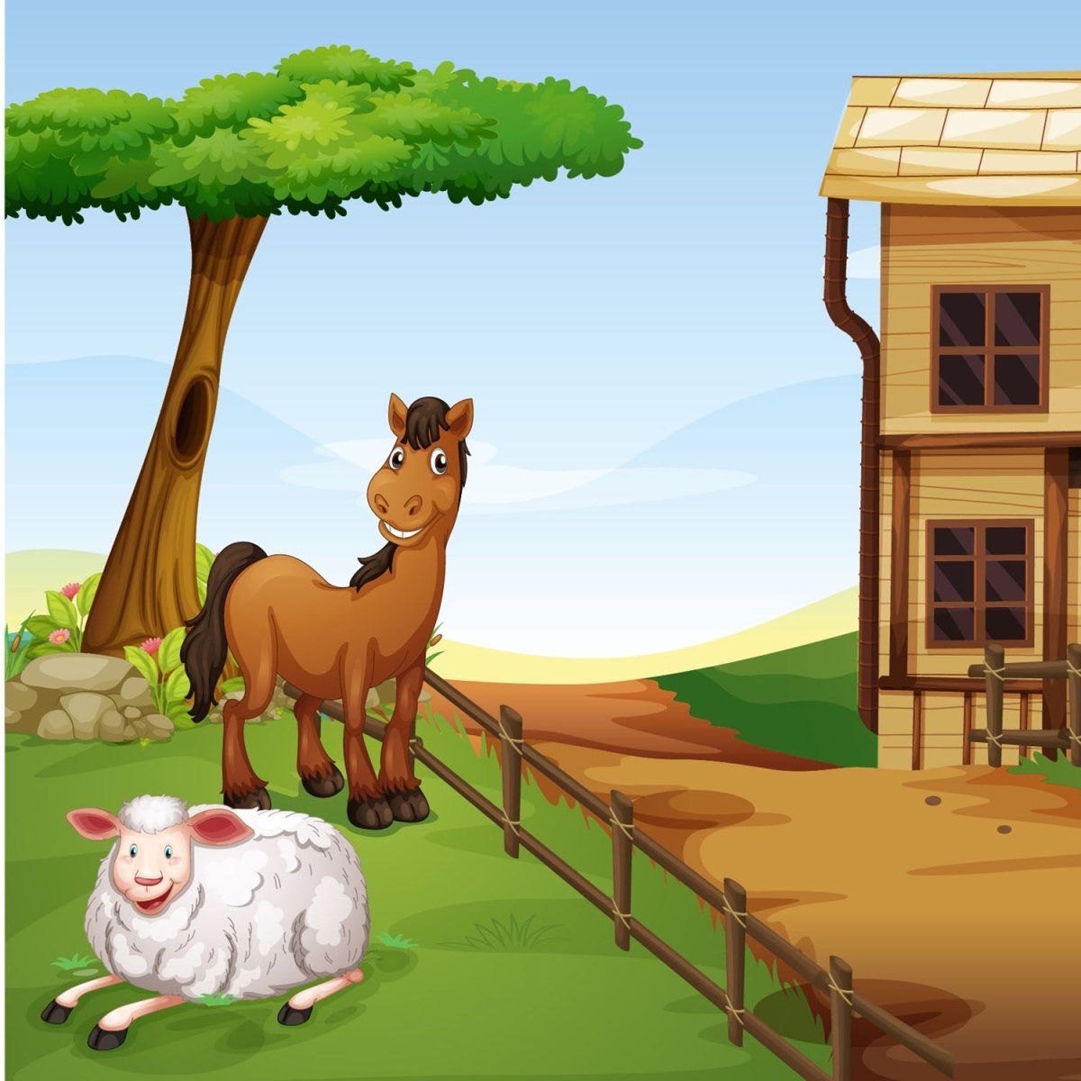 Beistelltisch Pferdefarm M0501 entdecken - Bild 2 Beistelltisch Pferdefarm M0501 entdecken - Bild 2