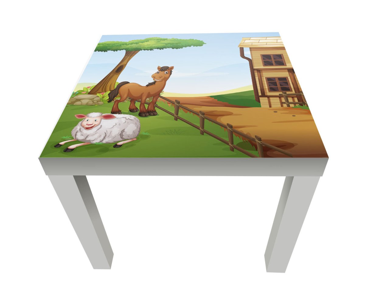 Beistelltisch Pferdefarm M0501 entdecken - Bild 1 Beistelltisch Pferdefarm M0501 entdecken - Bild 1