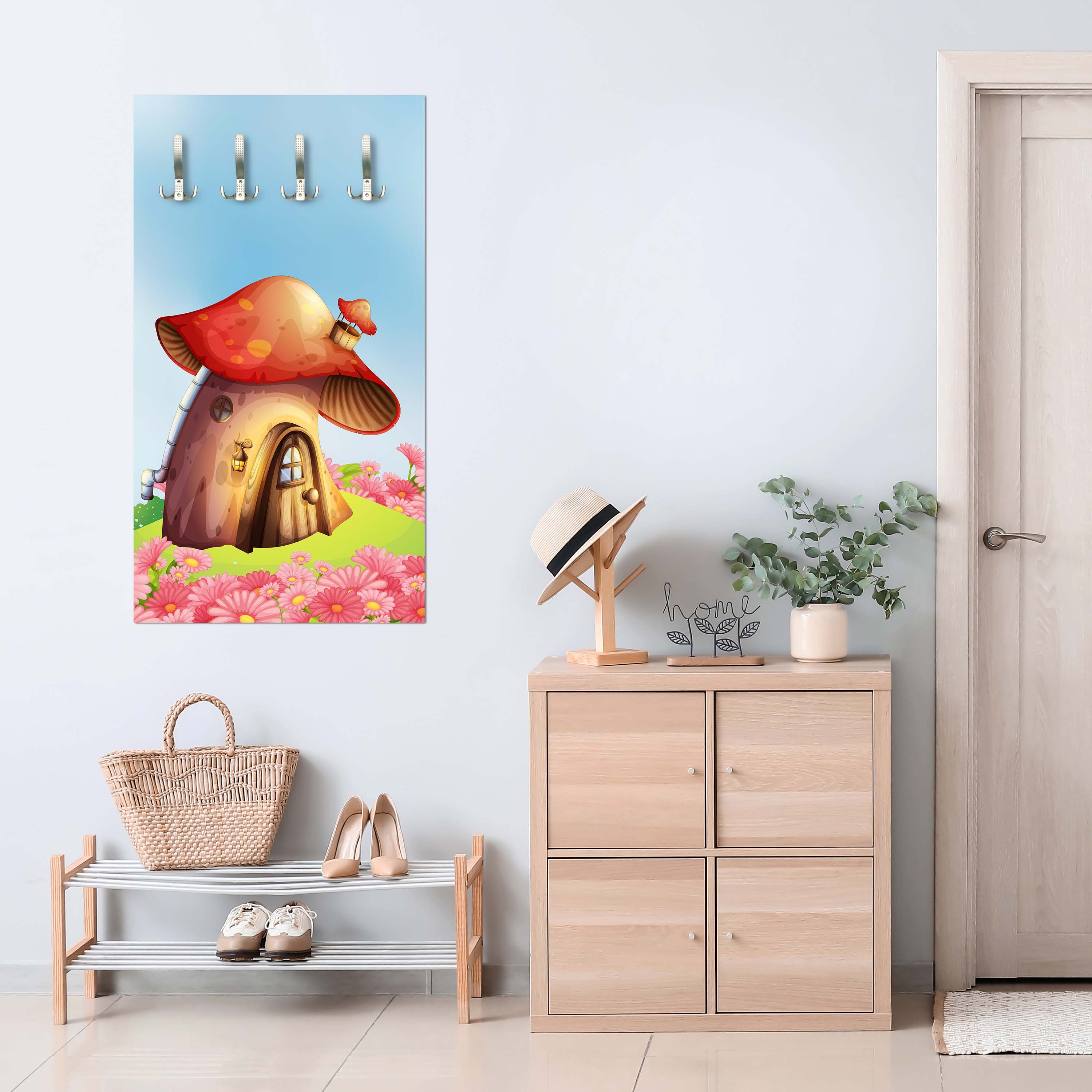 Garderobe Pilz auf der Blumenwiese M0502 entdecken - Bild 5 Garderobe Pilz auf der Blumenwiese M0502 entdecken - Bild 5