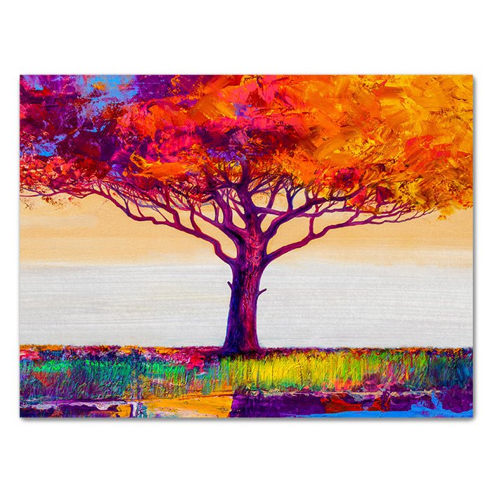 Leinwandbild Malerei Baum Querformat M0502 kaufen - Bild 1 Leinwandbild Malerei Baum Querformat M0502 kaufen - Bild 1