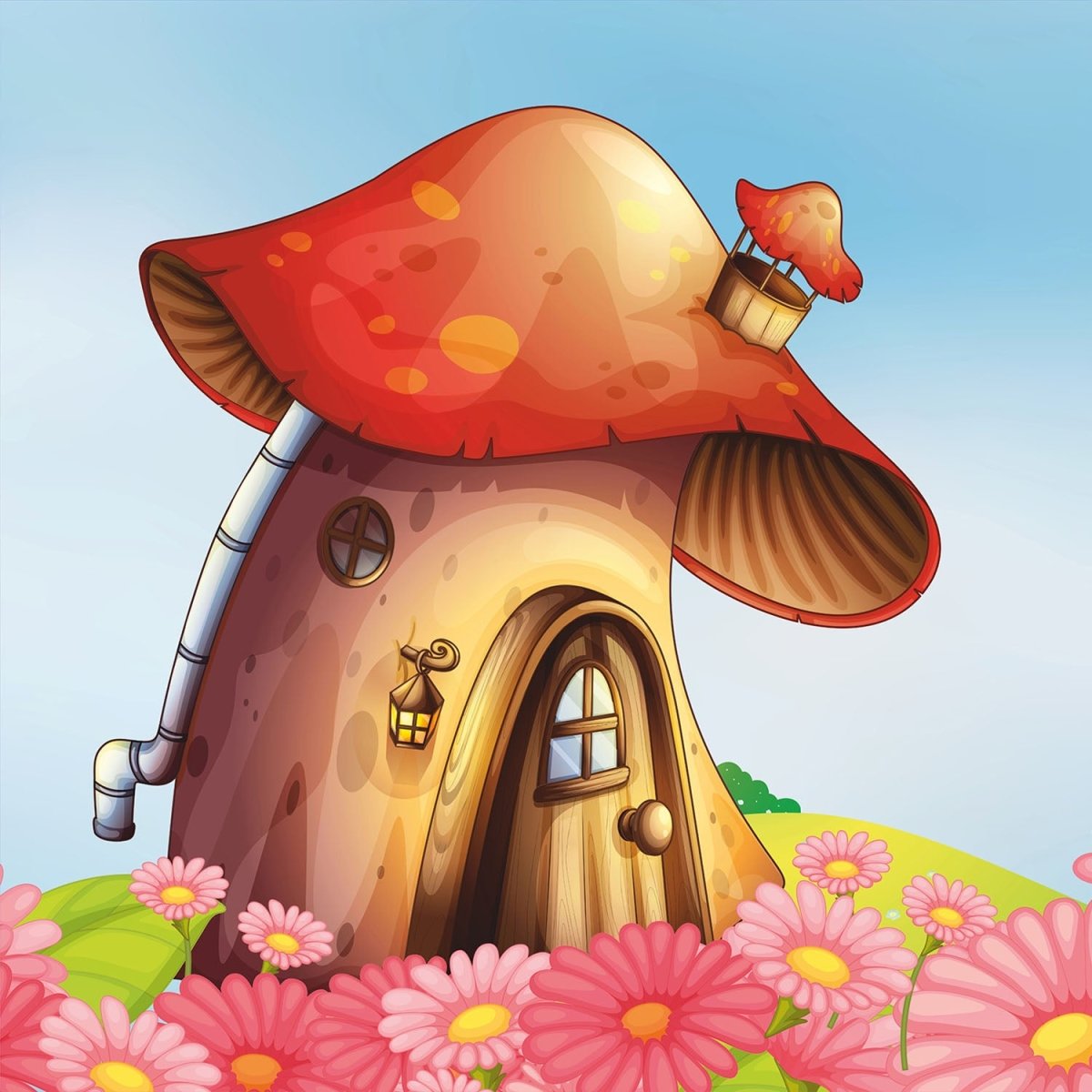 Beistelltisch Pilz auf der Blumenwiese M0502 entdecken - Bild 2 Beistelltisch Pilz auf der Blumenwiese M0502 entdecken - Bild 2