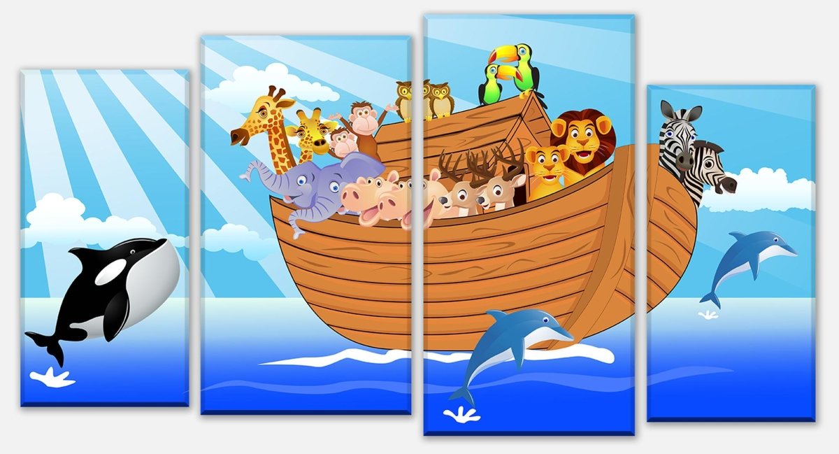 Leinwandbild Mehrteiler Noahs Arche M0503 Leinwandbild Mehrteiler Noahs Arche M0503