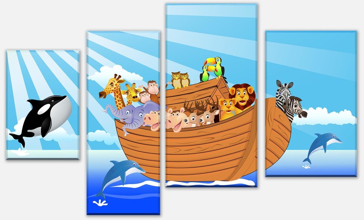 Leinwandbild Mehrteiler Noahs Arche M0503 Leinwandbild Mehrteiler Noahs Arche M0503