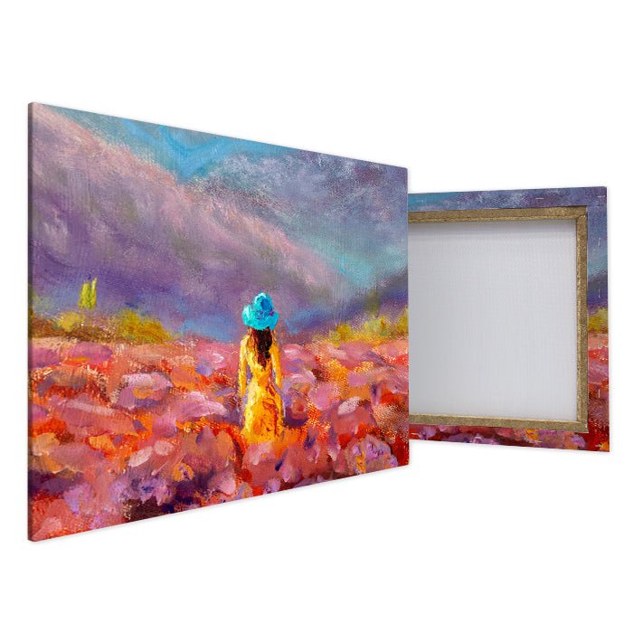 Leinwandbild Malerei Frau Querformat M0503 kaufen - Bild 4 Leinwandbild Malerei Frau Querformat M0503 kaufen - Bild 4