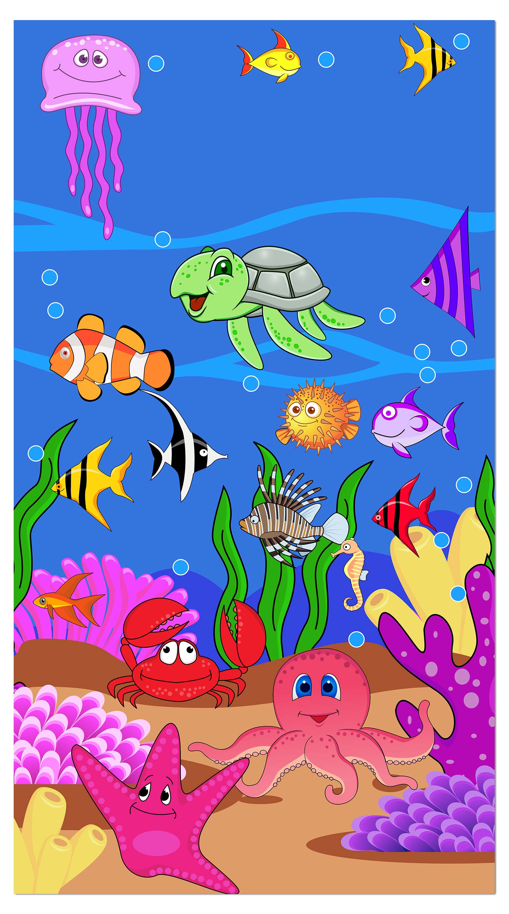 Garderobe Unterwasserwelt M0505 entdecken - Bild 4 Garderobe Unterwasserwelt M0505 entdecken - Bild 4