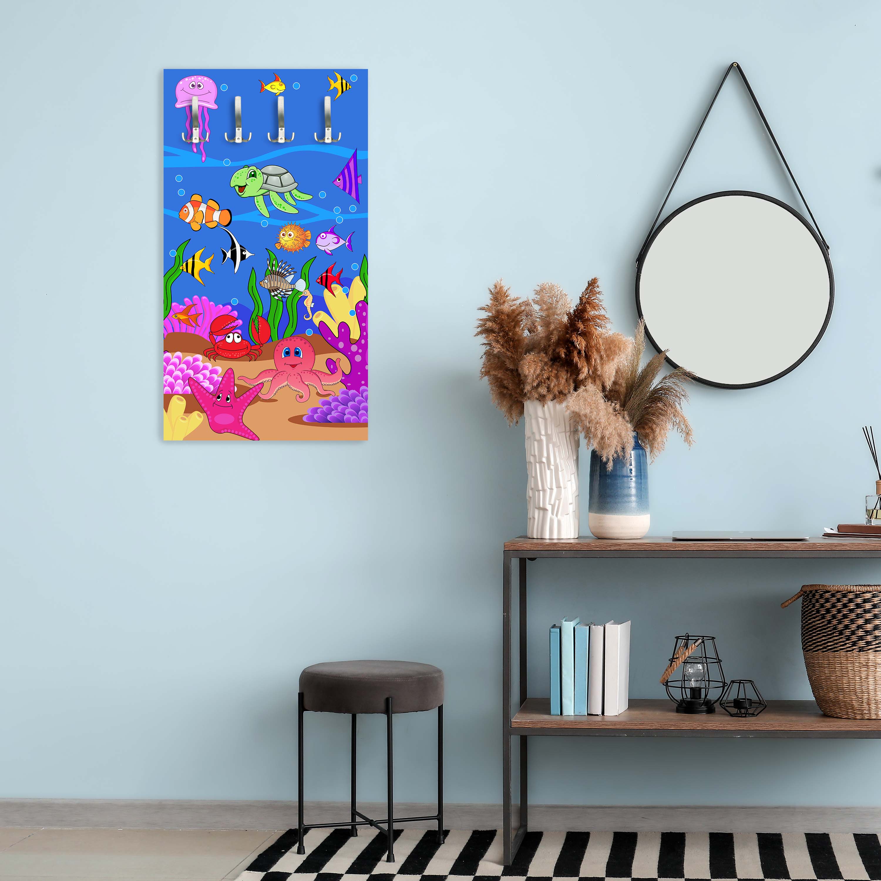 Garderobe Unterwasserwelt M0505 entdecken - Bild 5 Garderobe Unterwasserwelt M0505 entdecken - Bild 5